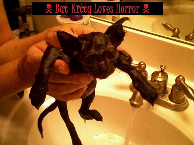Jodi Renée Lester - Horror Selfies - Bat-Kitty Loves Horror